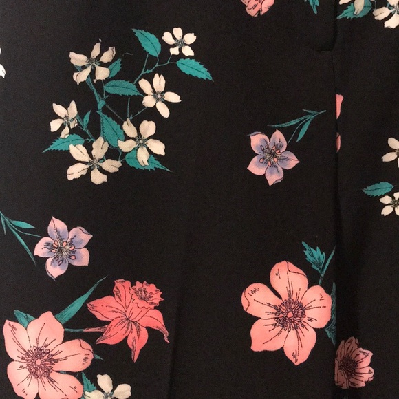 Floral wide leg torrid trousers - Picture 2 of 5